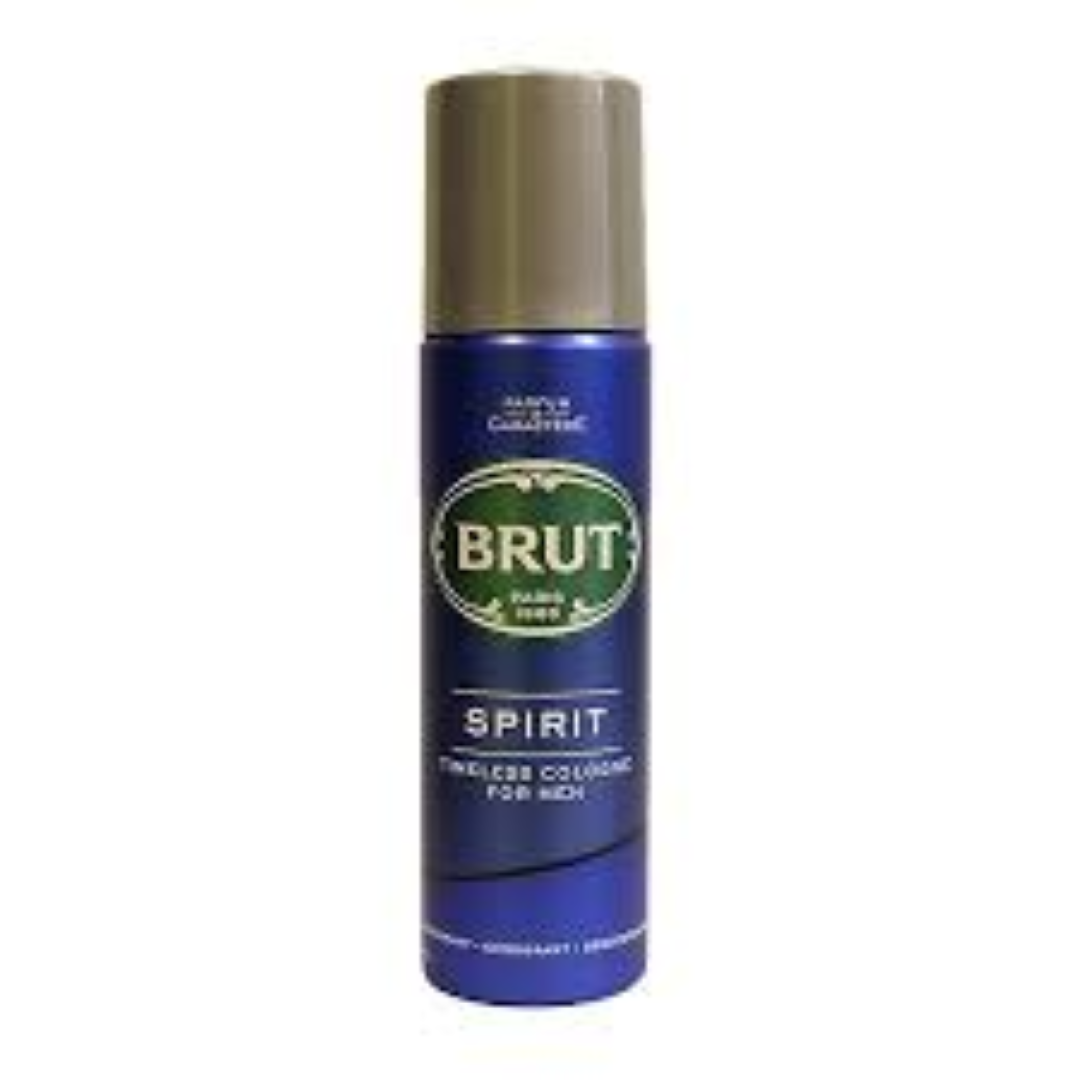 BRUT DEO SPRAY SPIRIT COLOGNE 120ML